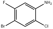 4-Bromo-2-chloro-5-fluoroaniline Struktur