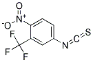 4-Nitro-3-(trifluoromethyl)phenylisothiocyanate Struktur