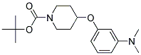 4-(3-Dimethylamino-phenoxy)-piperidine-1-carboxylic acid tert-butyl ester Struktur