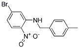 (5-Bromo-2-nitro-phenyl)-(4-methyl-benzyl)-amine Struktur