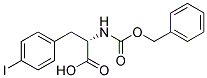 (2S)-2-{[(benzyloxy)carbonyl]amino}-3-(4-iodophenyl)propanoic acid Struktur