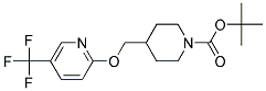 4-(5-Trifluoromethyl-pyridin-2-yloxymethyl)-piperidine-1-carboxylic acid tert-butyl ester Struktur