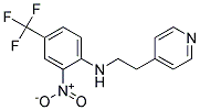 (2-Nitro-4-trifluoromethyl-phenyl)-(2-pyridin-4-yl-ethyl)-amine Struktur