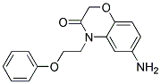 6-AMINO-4-(2-PHENOXYETHYL)-2H-1,4-BENZOXAZIN-3(4H)-ONE Struktur