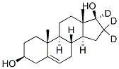 5-Androsten-3b,17b-diol-16,16,17-d3 Struktur