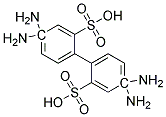 4,4'-Diamino Benzidine-2,2'-Disulfonic Acid Struktur