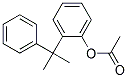 Cumylphenyl acetate Struktur