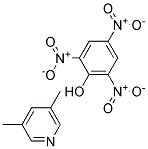 3,5-DIMETHYLPYRIDINEPICRATE Struktur