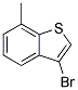 3-BROMO-7-METHYLBENZO(B)THIOPHENE Struktur