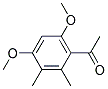 4',6'-DIMETHOXY-2',3'-DIMETHYLACETOPHENONE Struktur