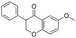 6-METHOXY-3-PHENYL-4-CHROMANONE Struktur