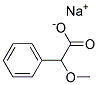 A-METHOXYPHENYLACETICACIDSODIUMSALT Struktur