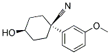 CIS-4-HYDROXY-1-(M-METHOXYPHENYL)CYCLOHEXANECARBONITRILE Struktur