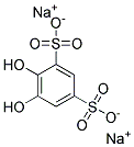 DISODIUM4,5-DIHYDROXY-1,3-BENZENEDISULFONATE Struktur