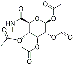 N-METHYL-1,2,3,4-TETRA-O-ACETYL-B-D-GLUCOPYRANURONAMIDE Struktur