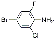 4-Bromo-2-chloro-6-fluoroaniline Struktur