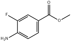 Methyl-4-amino-3-fluorobenzoate Struktur