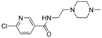 6-Chloro-N-[2-(4-methyl-piperazin-1-yl)-ethyl]-nicotinamide Struktur