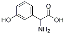 (2R)-amino(3-hydroxyphenyl)acetic acid Struktur