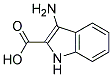 3-amino-1H-indole-2-carboxylic acid Struktur