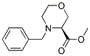 methyl 4-benzylmorpholine-3-(S)-carboxylate Struktur