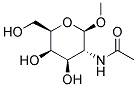 Methyl 2-Acetamido-2-deoxy-beta-D-galactopyranoside Struktur