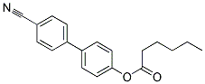 4-N-CAPROYLOXY-4'-CYANODIPHENYL Struktur