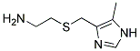 5-Methyl-4-(2-Aminoethylthiomethyl) lmidazole Struktur