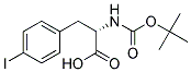 N-Boc-4-Iodo-(D)-Phenylalanine Struktur