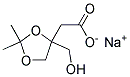 4-Carbomethoxy dimedone, sodium salt Struktur