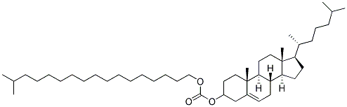 Cholesterol isostearyl carbonate Struktur