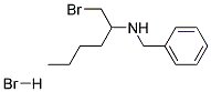 (+/-)-N-(1-(BROMOMETHYL)PENTYL)BENZYLAMINEHYDROBROMIDE Struktur