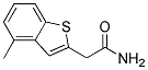 (4-METHYLBENZO(B)THIEN-2-YL)ACETAMIDE Struktur