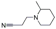 3-(2-METHYLPIPERIDINO)PROPIONITRILE Structure