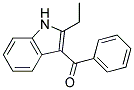 3-BENZOYL-2-ETHYLINDOLE Struktur