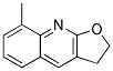 8-METHYL-2,3-DIHYDROFURO(2,3-B)QUINOLINE Struktur