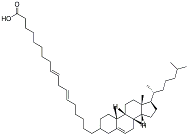 CHOLESTERYLCIS,CIS-9,12-OCTADECADIENOATE Struktur