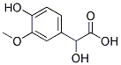 DL-A,4-DIHYDROXY-3-METHOXYPHENYLACETICACID Struktur