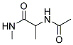 N-ACETYL-DL-ALANINEMETHYLAMIDE Struktur