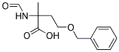 O-BENZYL-N-FORMYL-2-METHYL-DL-HOMOSERINE Struktur