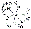 TRIPOTASSIUMHEXANITROCOBALTATE(III) Struktur