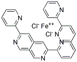 TRIS(2,2'-BIPYRIDINE)IRON(II)DICHLORIDE Struktur