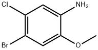 4-Bromo-3-chloro-6-methoxyaniline Struktur