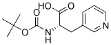 (R)-N-Boc-3-(3-Pyridyl)--alanine Struktur