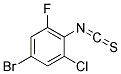 4-Bromo-2-chloro-6-fluorophenylisothiocyanate Struktur