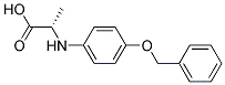 (R)--(p-Benzyloxyphenyl)alanine Struktur