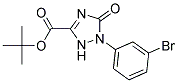 tert.-Butyl1-(3-bromophenyl)-2,5-dihydro-5-oxo-1H-1,2,4-triazole-3-carboxylate Struktur