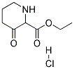 ETHYL 3-OXOPIPERIDINE-2-CARBOXYLATE HYDROCHLORIDE
 Struktur