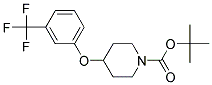 4-(3-Trifluoromethyl-phenoxy)-piperidine-1-carboxylic acid tert-butyl ester Struktur