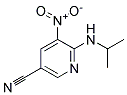 6-Isopropylamino-5-nitro-nicotinonitrile Struktur